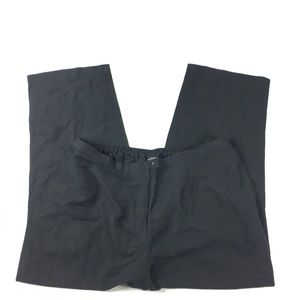 Maggie Barnes Womens Linen Blend Wide Leg Pants